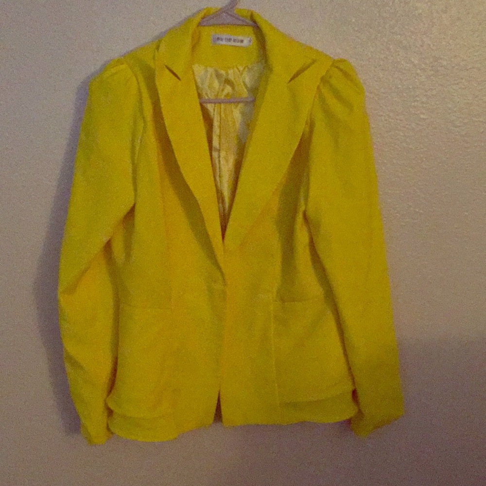 Yellow Blazer